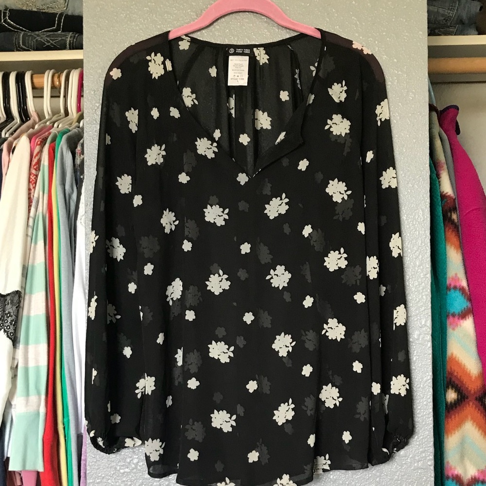 Thirty three point three floral blouse